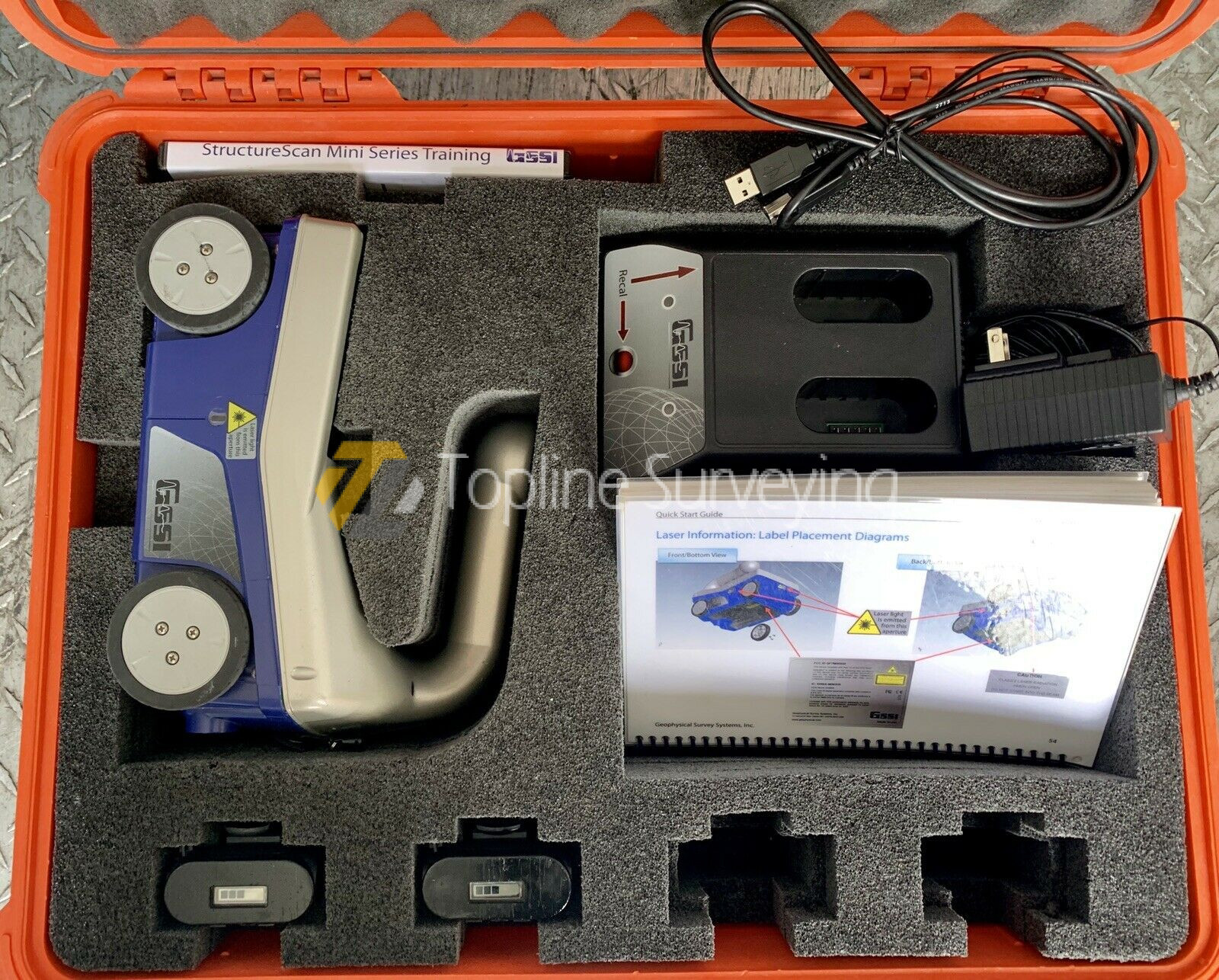 GSSI StructureScan Mini HR Structure Scan Ground Penetrating