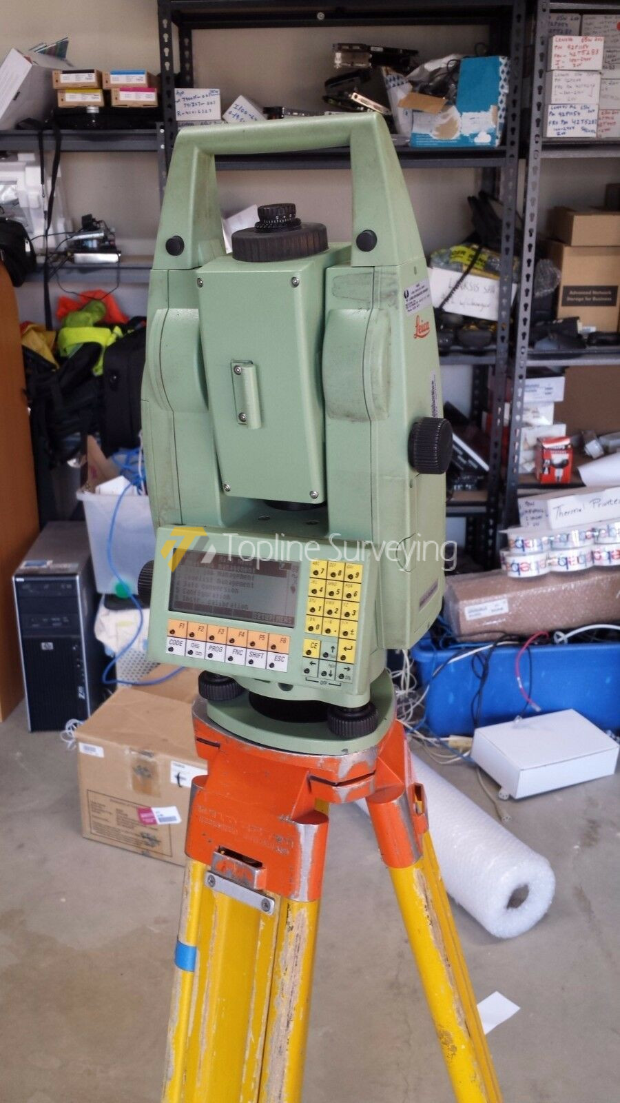LEICA TCA1103 5 ROBOTIC TOTAL STATION (2)
