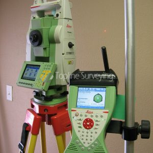 LEICA TS12 P 3" R400 ROBOTIC TOTAL STATION CS15 RH16