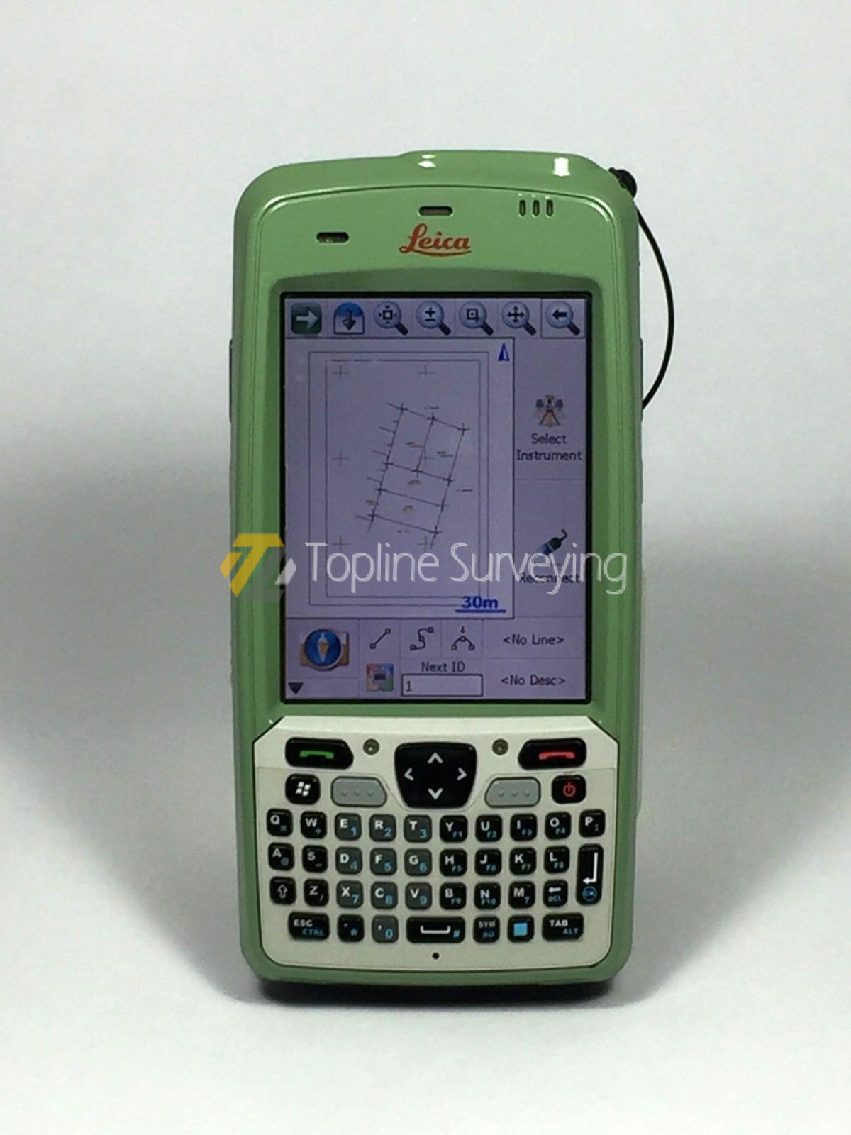 LEICA ZENO 5 CONTROLLER WITH LEICA GG03 ANTENNA GPS