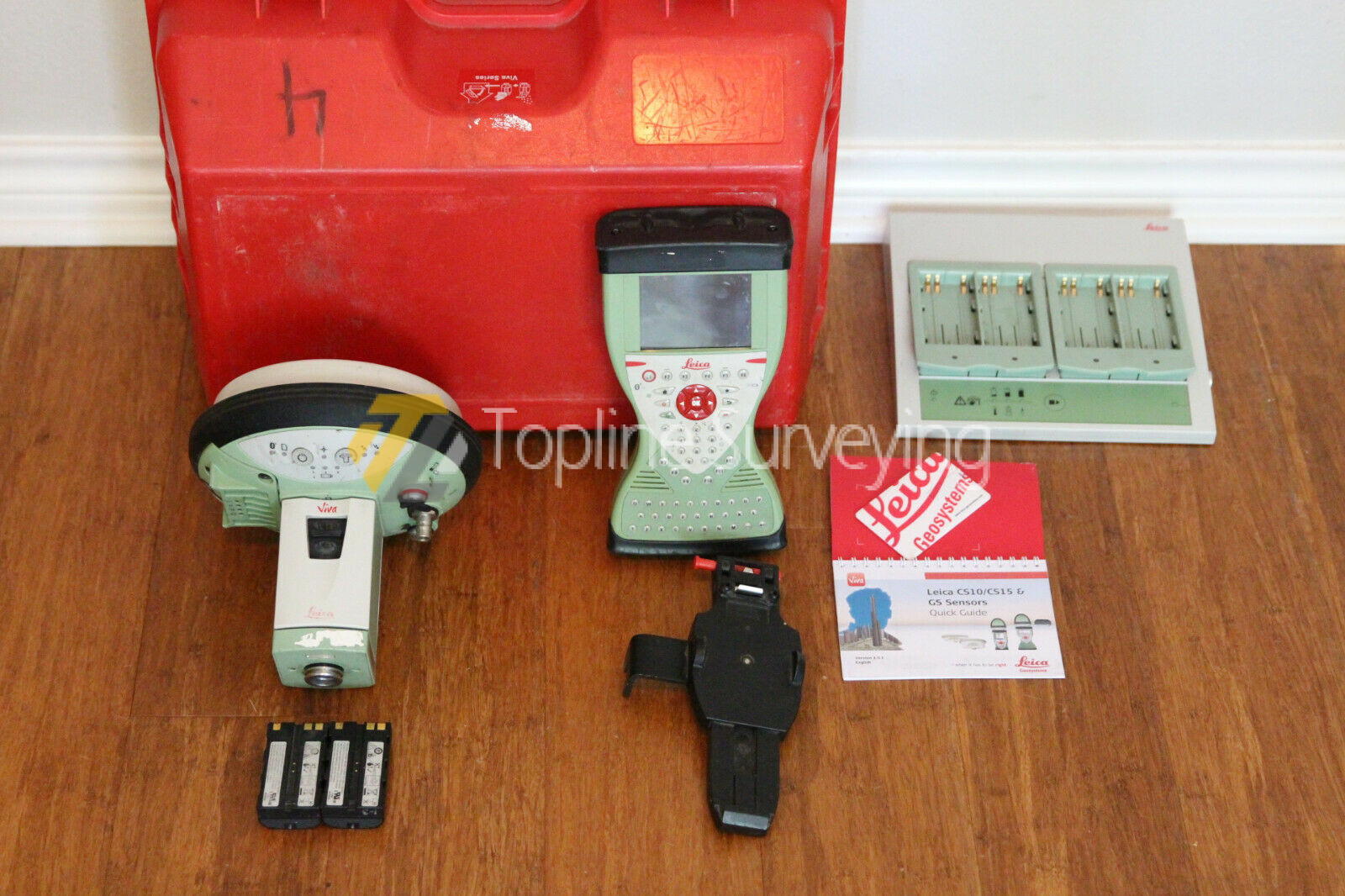 Leica GS15 GPS GNSS Glonass RTK Survey Rover Kit