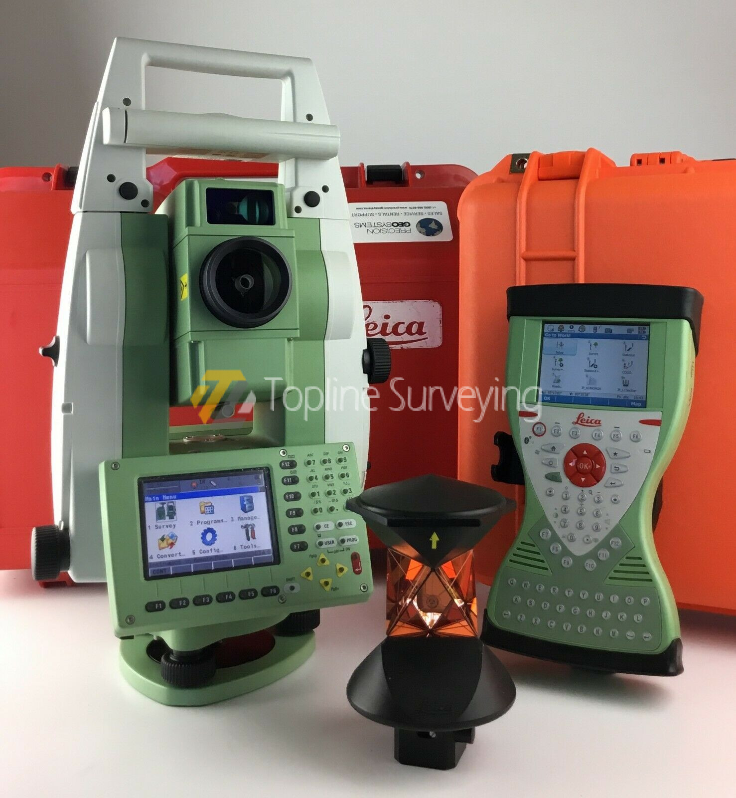 Leica TCRP1203+ R400 3 Robotic Total Station
