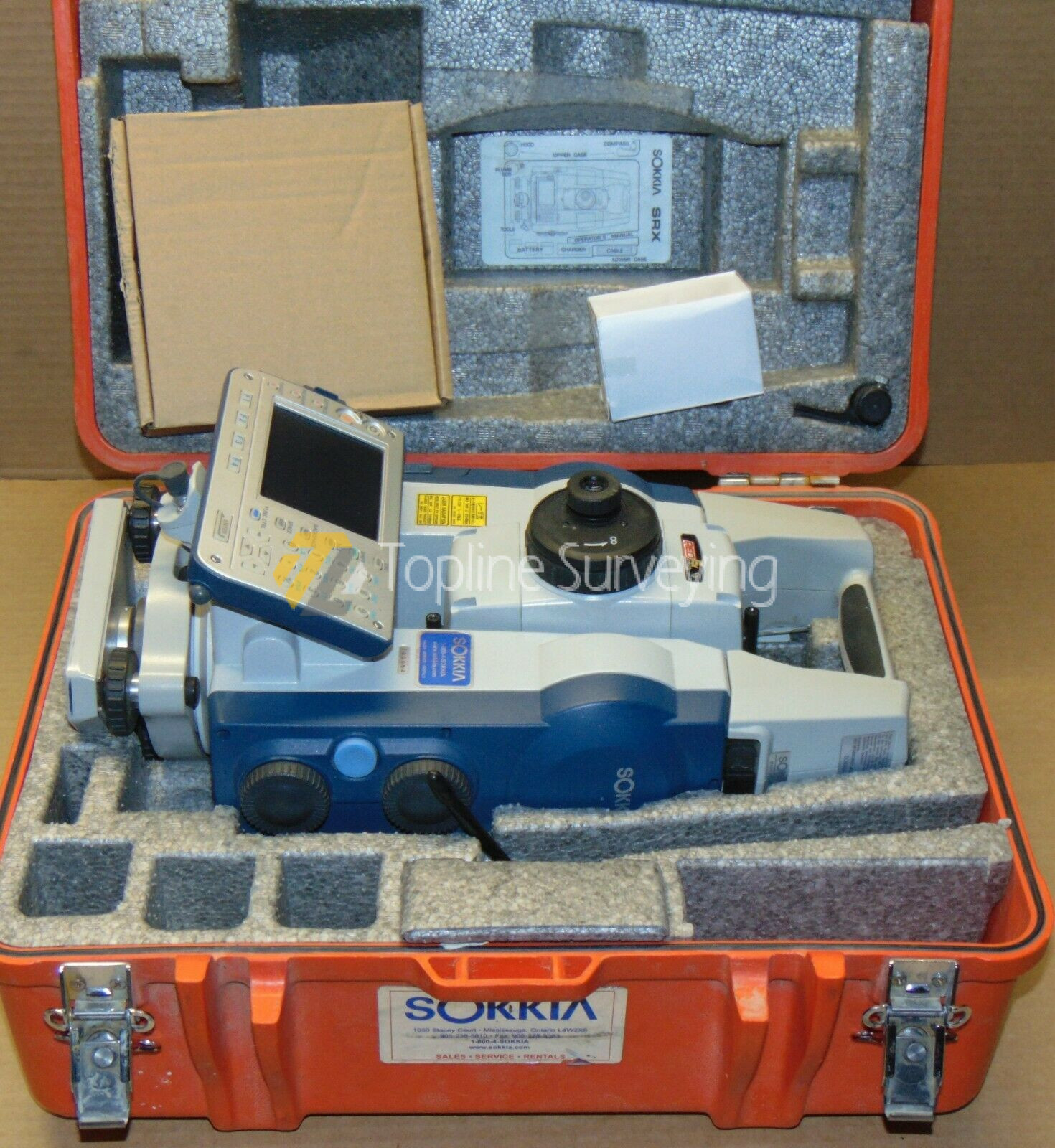Sokkia SRX1 1 Robotic Total Station with RC-TS3