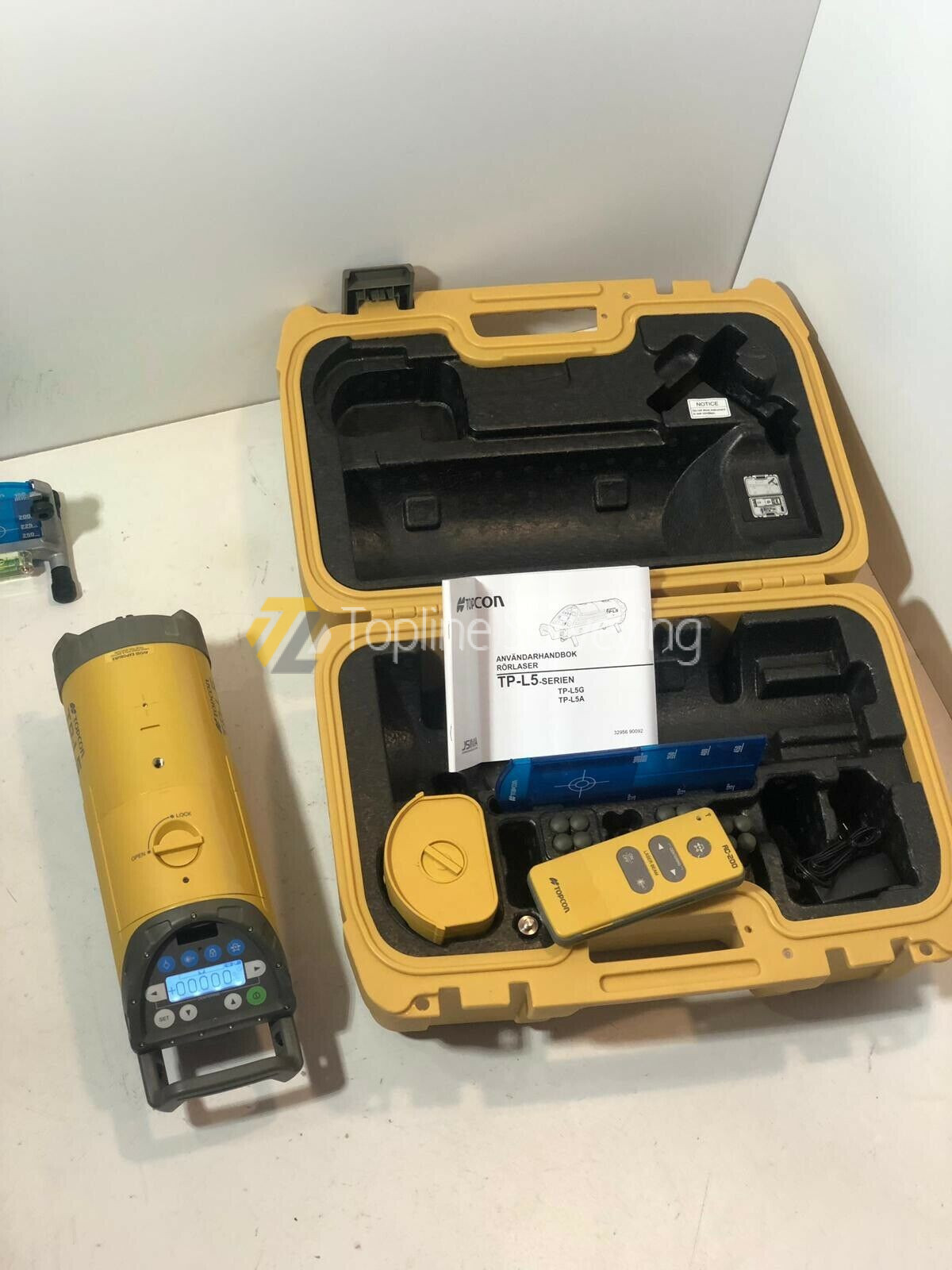 TOPCON TP-L5 2018 Green Beam Led Plumb Alignment Pipe Laser