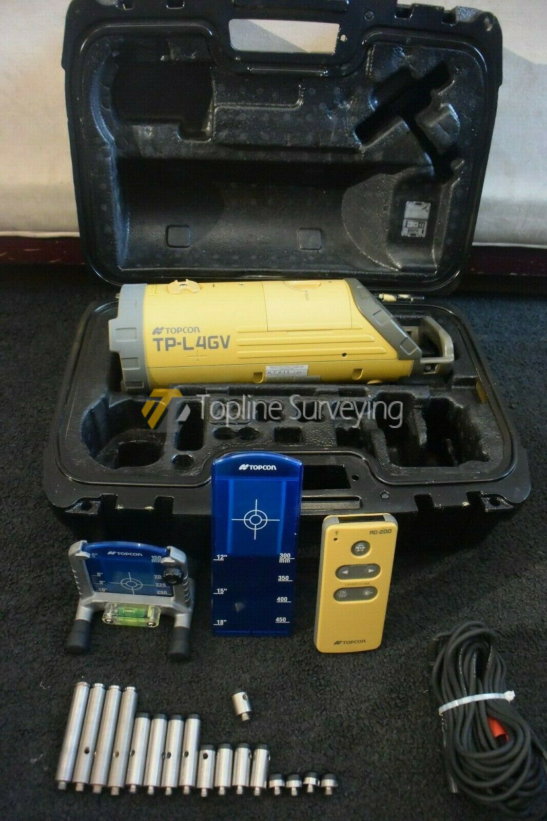 Topcon Green Beam Pipe Laser Model TP-L4GV