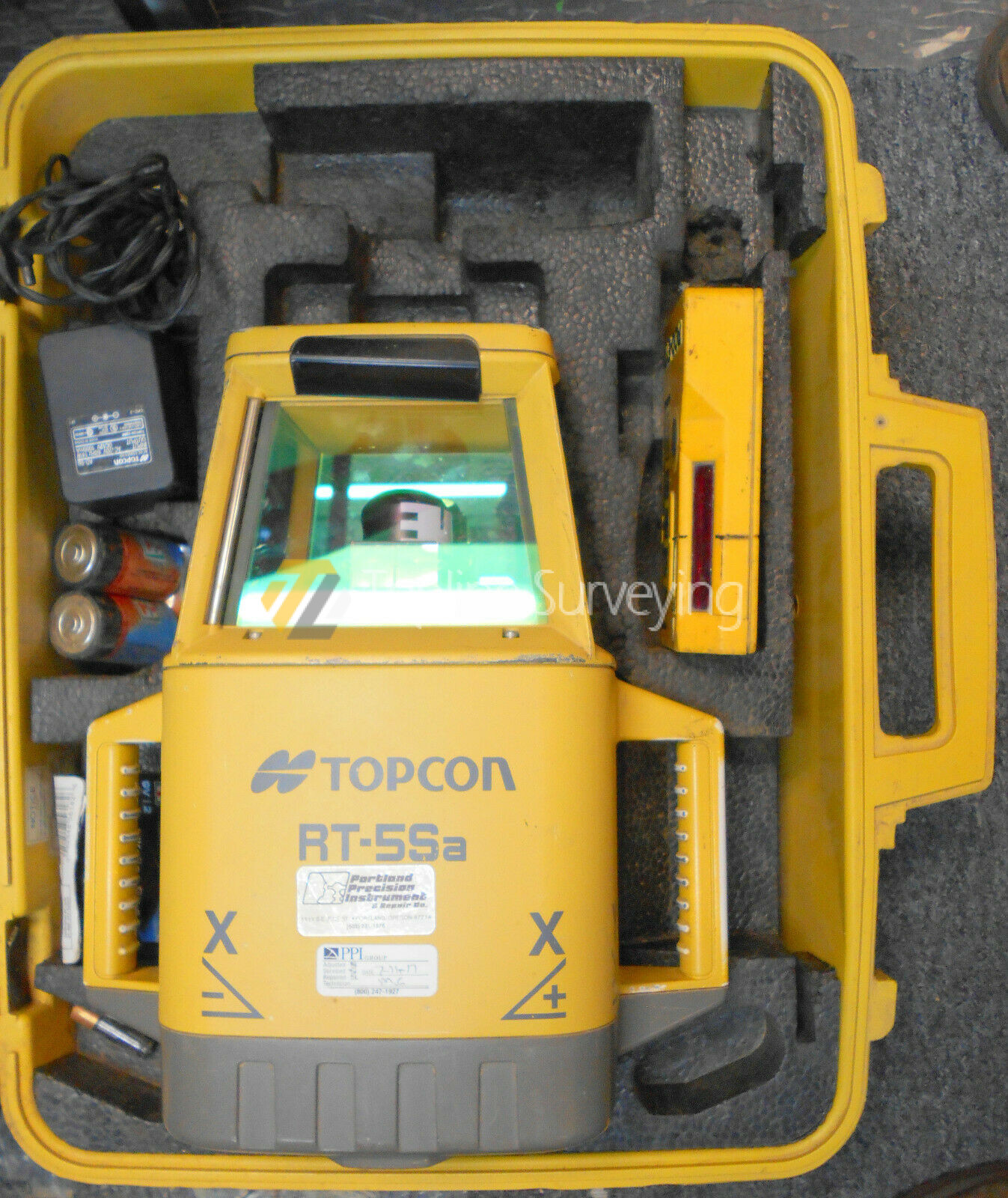 Topcon RT-5Sa Dual Slope Grade Rotary Laser Machine