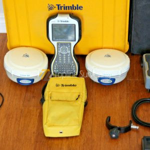 Trimble Dual R6 Model 2 GPS GNSS Glonass RTK Survey Receiver Setup TSC3 TDL-450H